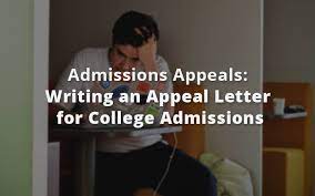 Writing An Appeal Letter For College Admissions | Plexuss