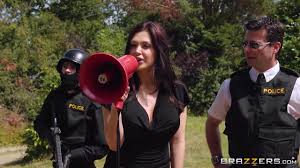 Aletta Ocean, Danny D in Slutty Police Officer Saves The Day, HD  From:  Brazzers  Big Tits At Work