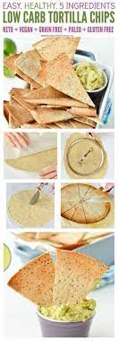 Keto Tortilla Chips Vegan Gluten Free Recipe Keto Recipes Easy Low Carb Tortillas Almond Recipes