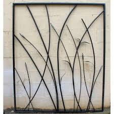 Bullrush Designed Metal Trellis Bamboo Fence Modern Fence Fence Design