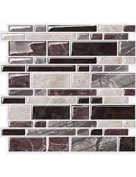It will depend on how you position/install the tiles on the wall. Peel And Stick Instant Mosaic Tile Cm80145 Clever Mosaics