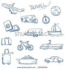 icon set urlaub urlaub mit flugzeug auto zug fahrrad schiff kompass fahrrad flugzeug kompass sc reisezeichnung icon set reisetagebuch gestalten