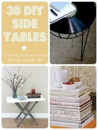End tables or side tables can be very useful, not just as a place to put your personal stuff on or to hold an extra bedside lamp, but with the right design, it can be a great decor piece for your home. 30 Diy Side Tables Reduce Reuse Redecorate