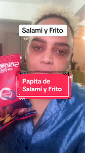 Que piensas comerias frito y salami en una funda de papita? El salami no se  daña? #salamiyfrito #fritoysalami #republicadominicana #santodomingo  #kingkongfabuloso #kingkingfabuloso #kingkongfabulosord ...