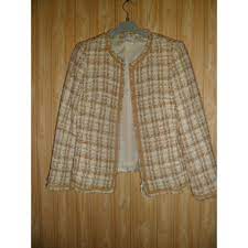 De très belles pièces et matières afin d'être à la fois à l'aise et chic. Veste Anne Weyburn 38 M T2 Marron 7962703