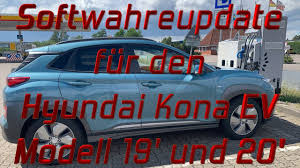 Softwareupdate Hyundai Kona Electric Model 2019 2020 Youtube