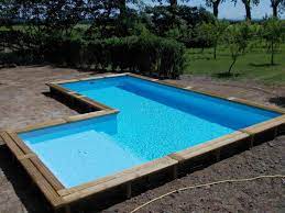 piscine bois angle droit deluxe piscine bois piscine hors sol piscine