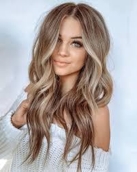 54.light brown hair color sporting some simple haircuts such as the braids can look very astonishingly beautiful in case your dark natural color boasts a constant blonde stripe in it. 50 Ideas Of Light Brown Hair With Highlights For 2020 Hair Adviser