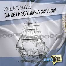 Resultado de imagen de 20 DE NOVIEMBRE DIA DE LA SOBERANIA NACIONAL