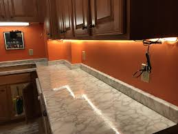 Designed for both commercial and residential applications, this self leveling formula has a high amount of solids for maximum film build. I Used Contact Paper And Water Based Polyurethane To Make Faux Marble Countertops Pics