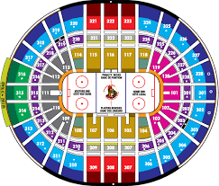 Canadian Tire Centre Seating Map Map Speedytours
