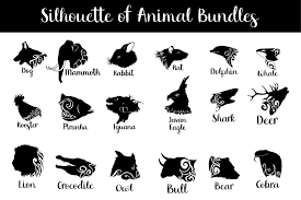 Download Animal Silhouette Vector Bundle Graphic By Arief Sapta Adjie Creative Fabrica Animal Silhouette Silhouette Vector Graphic Illustration PSD Mockup Templates