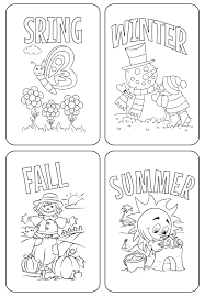 Free, printable coloring pages for adults that are not only fun but extremely relaxing. 6 Best Seasons Preschool Coloring Pages Printables Printablee Com