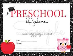 You can add your school's logo and/or name. Instant Download Preschool Graduation Diploma For Girl Etsy In 2021 Preschool Graduation Graduation Certificate Template Graduation Diploma