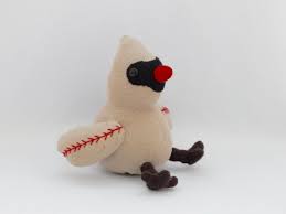 Female Cardinal Plush Toy Bird Plushie Red Cardinal Bird Stuffed Animal Sock Monkey Female Cardinal Monkey Stuffed Animal Bird Toys Stuffed Animal Patterns