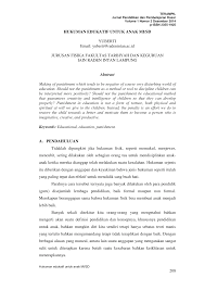 Contoh hukuman yang mendidik bagi siswa sma. Http Ejournal Radenintan Ac Id Index Php Terampil Article Download 1317 1045