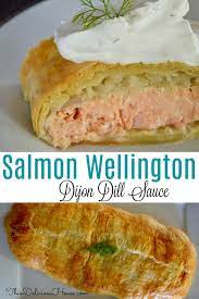 Salmon In Puff Pastry Salmon In Puff Pastry Salmon Wellington Recipe Salmon Wellington
