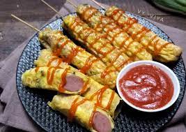 Resep Sostel Sosis Telur Tanpa Cetakan Dengan 2 Cara Oleh Dapurvy Recipe Sosis Resep Makanan