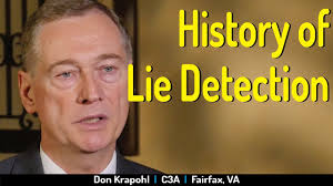 A lie detector, or polygraph, monitors several physical reactions in the person undergoing the test. History Of Lie Detection Youtube