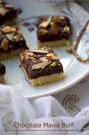 Chocolate Khoya Burfi Recipe Step By Step Recipe Easy Diwali Sweets Recipes Indian Cuisine Diwali Sweets Recipe Burfi Recipe Sweets Recipes