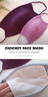 With face masks shortages everywhere i am left wondering if there is a face mask i could make for my family as if you would like to purchase the ad free pdf download version of this pattern you can do so in my etsy shop here. Solid Crochet Face Masks Free Patterns And Tutorials