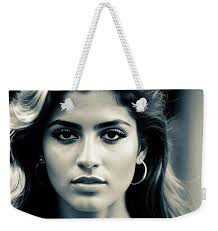 Silver Nadia Weekender Tote Bag