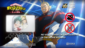 Malaysia In Danger Of Not Getting More Anime Films Shown After Someone Recorded My Hero Academia The Movie In A Cinema Sgcafe