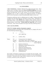 The illumination of rooms with different functions requires different light intensity, the necessary lighting will be calculated, at your option, either on the basis of an average or a. Interior Lighting Design A Student S Guide