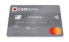 Kpt berharap keputusan ini dapat meringankan beban para pelajar dan. Purchasing Card Penyelesaian Kad Korporat Cimb