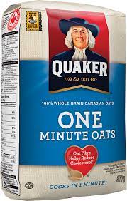 With a cook time of 2 minutes or less its time to show your morning whos boss. Quaker One Minute Oats 900 Grams Finefood Store