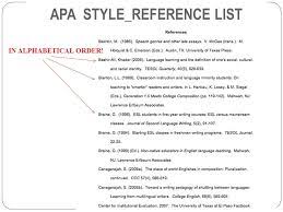 Align the first line of a reference flush with the left margin. Cankaya University Inar 405 Research Paper Format Apa Style Ppt Download