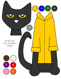 Make a rockin' guitar craft and check out the dress up pete activity! Template Printing Pete The Cat Pete The Cats Flannel Board Stories