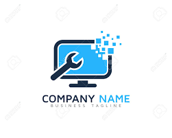 Free for commercial use no attribution required high quality images. Digital Pixel Computer Repair Logo Design Template Royalty Free Cliparts Vectors And Stock Illustration Image 70577730