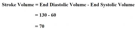 How to calculate a stroke volume from blood pressure? How To Calculate Stroke Volume