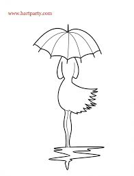 Black And White Umbrella Drawing Girl In The Rain The Art Sherpa Art Painting Art Drawings