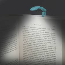 I Liked This Design On Fab Really Tiny Booklight Blue Book Lights Bright Books Reading Light