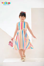 Váy maxi đi biển cho bé - Vân Kim Shop