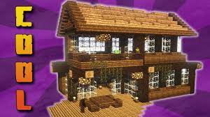 Falls euch das bauen schwer fällt, habt ihr hier ein. Minecraft Schones Haus Zum Nachbauen Mit Download Haus Ideen Minecraft Holzhaus Bauen Youtube