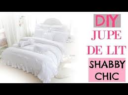 diy jupe de lit cache sommier shabby chic caly beauty youtube greatful facial tissue