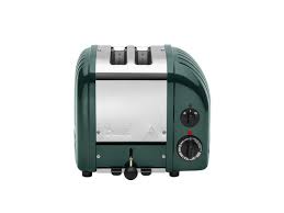 Toasting bread, bagel & bun toasting. Polished Dualit 2 Slice Classic Toaster