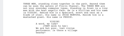 When time is not a factor, i like to try out three or four different ones. The Princess Bride Script Characters Quotes And Screenplay Pdf