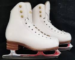 Jackson Elle Ice Skates Model 2131 Size 12b With Mirage Blade
