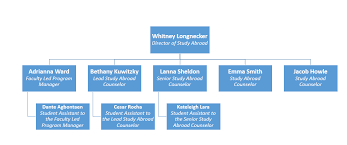 Study Abroad Organizational Structure Study Abroad Team