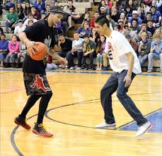 Valley Journal: Above and Beyond: Slam dunk star inspires students