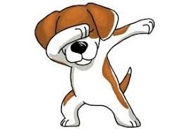 How To Draw A Cute Dog Dabbing An Easy Step By Step Drawing Lesson For Kids This Tutorial Shows The Sketch Dog Drawing Simple Animal Drawings Cute Drawings