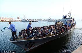 Speeding from tarifa to tangier in an hour, the journey. How Migrants Are Using A New Route From Morocco To Spain Daily Mail Online