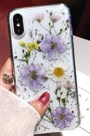 Luxe Pressed Flower Protective Iphone 11 12 Case Cute Phone Cases Protective Flower Phone Case Apple Phone Case