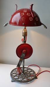 Creation Lampe Recup Capitaine Rouge Capitaine Creation Lampe Recup Rouge Lampen Und Leuchten Aussergewohnliche Lampen Rohrleuchte