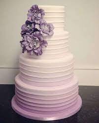 Alternative art deco bohemian country diy eclectic glamorous. Pink And Purple Colored Wedding Cakes Arabia Weddings