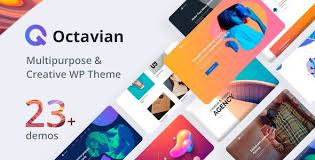 Octavian Creative Multipurpose Wordpress Theme Wordpress Theme Theme Wordpress
